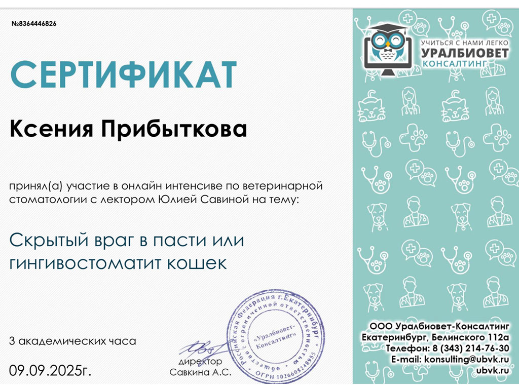 Ветеринарная клиника ЦВХ Такса